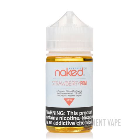 Strawberry Pom Naked Menthol Ml