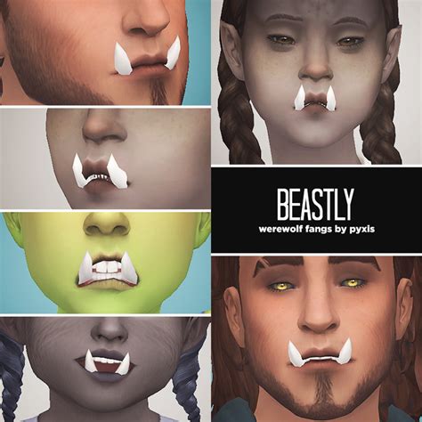 Best Werewolf Cc For The Sims 4 All Free Fandomspot