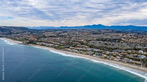 An Aerial View of Dana Point From the Ocean Stock Photo | Adobe Stock