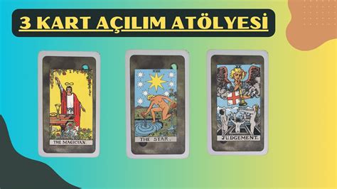 Kart A Ilim At Lyes Tarot E Itimleri Youtube