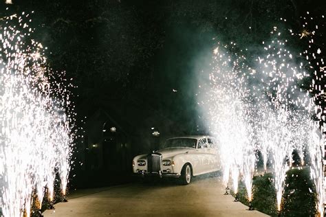 Make you wedding exit GRAND with cold spark fireworks | Sparkler exit ...