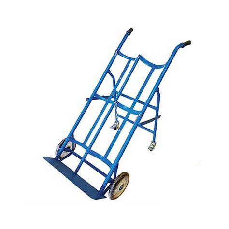 Oxygen Tank Cart Serving Oxygen Cylinder Stainless Steel Trolley Oxygen