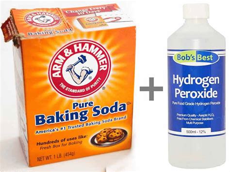 Baking Soda And Hydrogen Peroxide Make