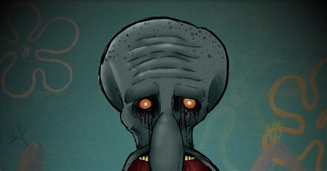 Spongebob Squidward Creepypasta Shawdycusのイラスト Pixiv