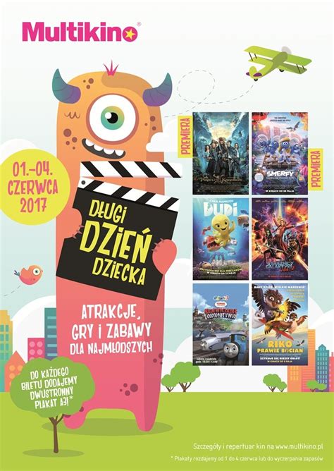 Dzień Dziecka w Multikinie 2017 atrakcje dla dzieci tego nie możesz