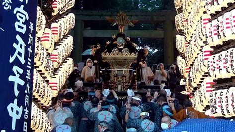 令和四年 代々木八幡宮例大祭 宮神輿宮入り Youtube