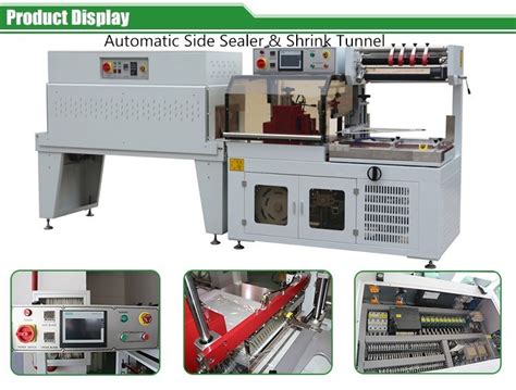 Automatic Side Sealer Shrink Wrpping Machine Packaging Equipment For