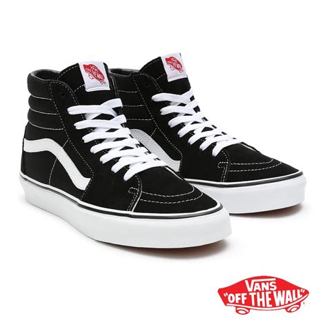 [ลด30 เก็บโค้ด 2509fashdd] Vans Sk8 Hi Classic Black White รองเท้า