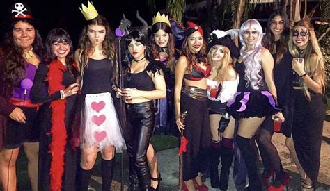 Disney villains group costume | Best celebrity halloween costumes, Group halloween costumes ...