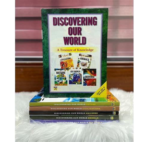 Set Discovering Our World A Treasure Of Knowledge Hc Shopee