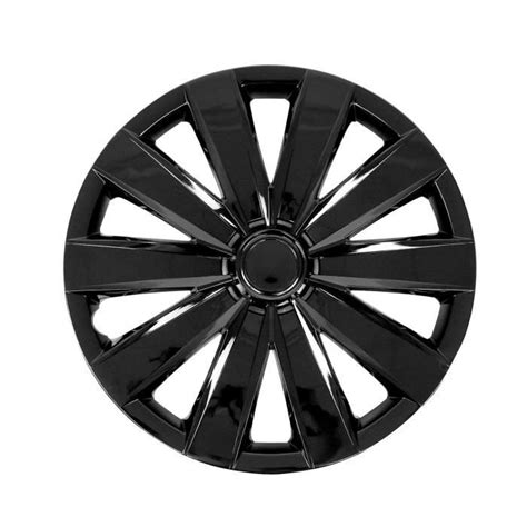 Jeu Enjoliveurs De Roue Pour Toyota Yaris Cro Pouces Pi Ces Noir