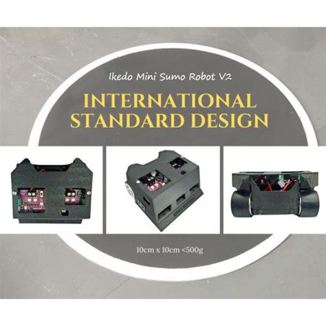 Ikedo Mini Sumo Robot V2 Starter Kit