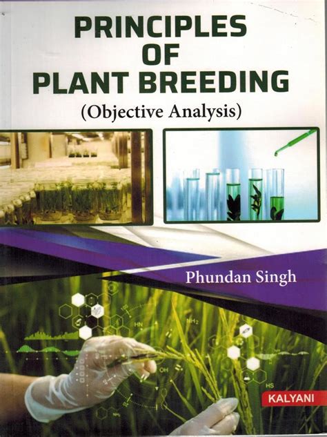 Principles Of Plant Breeding Objective Analysis Useful For Post