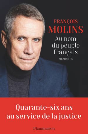 Au nom du peuple français de François Molins Editions Flammarion