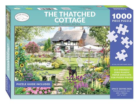 Piece Jigsaw Thatched Cottage Jigsaws Mole Avon