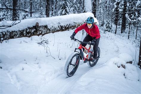 Private Electric Fat Bike Winter Tour In Rovaniemi