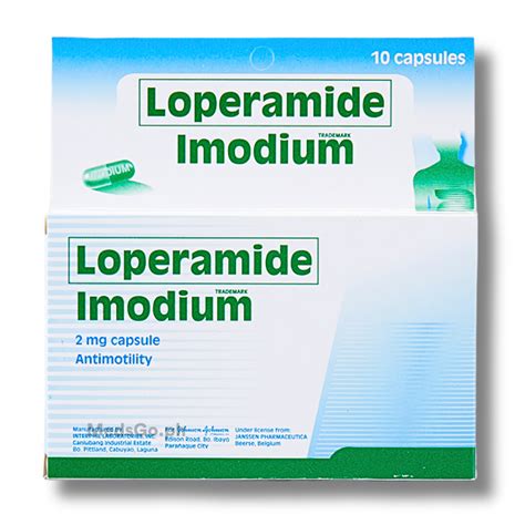 IMODIUM Loperamide Hydrochloride 2mg Capsule 10 S Price In The