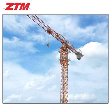 Ztm Perfect Tower Crane Load Chart Ztt Ton Tower Crane Equipment