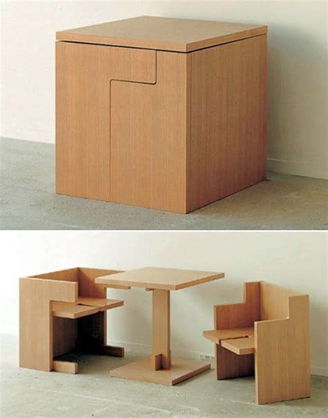 Multi Purpose Convertible Furnitures For Small Spaces