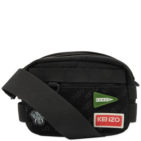 Kenzo Paris Men S Crossbody Bag In Black Kenzo