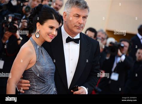 Alec Baldwin And Wife Hilaria Thomas Arriving For The Blood Ties