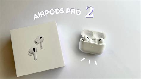 Unboxing Airpods Pro 2 Set Up ☁️ Youtube