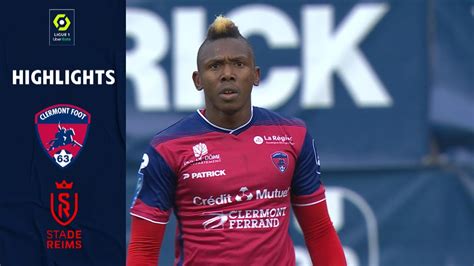 Clermont Foot Stade De Reims Highlights Cf Sdr