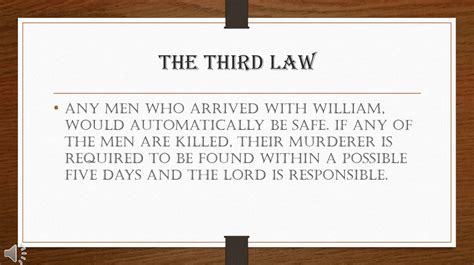 The Laws Of William The Conqueror презентация онлайн