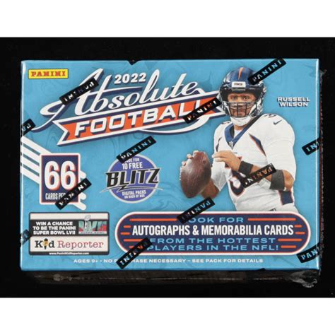 Panini America 2022 Panini Absolute Football Blaster Box Fanatics