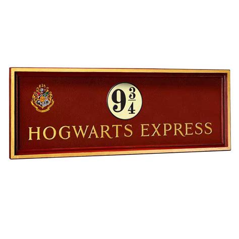 Noble Collection Plattform Harry Potter Plate Replica Techinn