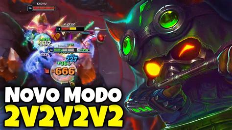 FINALMENTE CHEGOU O NOVO MODO ARENA 2V2V2V2 YouTube