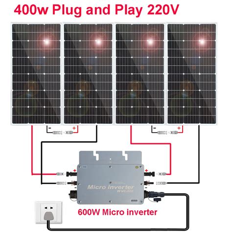 W Sztywny Panel S Oneczny V Domowy System Plug And Play Zestaw