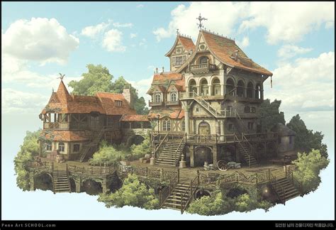 Inspiration 28 Medieval Inn Concept Art