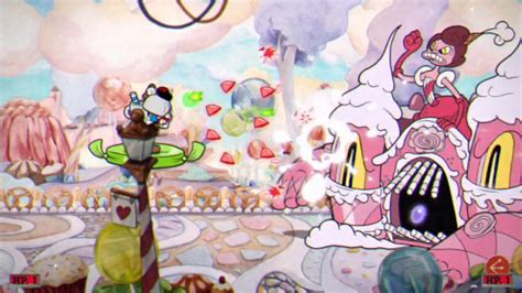 Cuphead Baroness Von Bon Bon Sugarland Shimmy Cuphead Part 10 Every Death Included Youtube