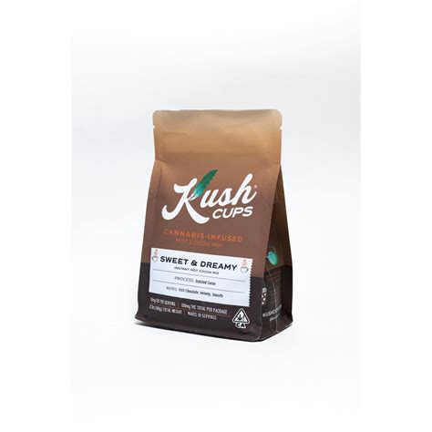 Kush Cups Hot Cocoa Sweet And Dreamy 100mg Kush Cups Coffee