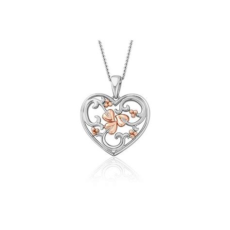 Clogau Tree Of Life One Pendant Necklace Welsh Gold Jewellery