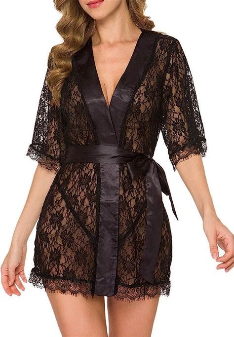 Abbigliamento Erotico Donna Lingerie Summer See Through Sleep Dress