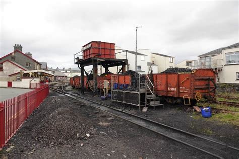 Coaling Station on Welsh Heritage Railway Editorial Photography - Image ...