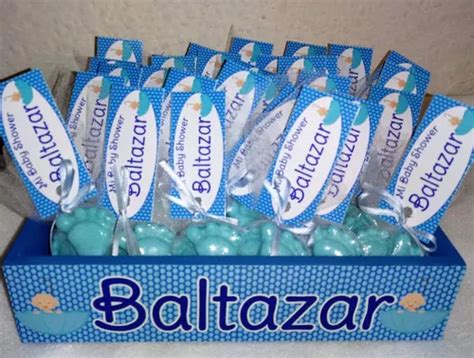 Souvenir 25 Pares De Piecitos De Jabon C Caja Baby Shower En Venta En