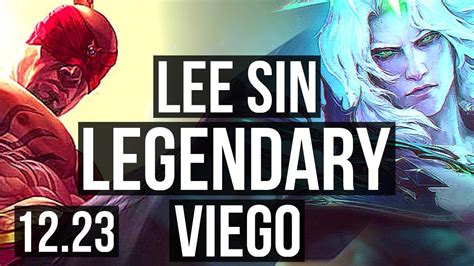 Lee Sin Vs Viego Jng M Mastery Legendary Euw Master