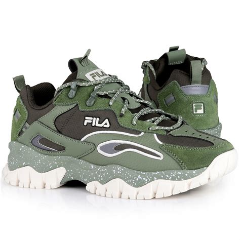 Buty Sneakersy M Skie Fila Ray Tracer Tr Green Allegro Pl