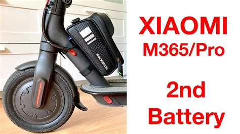 Xiaomi E Scooter External Battery Install M365 M365PRO 1S