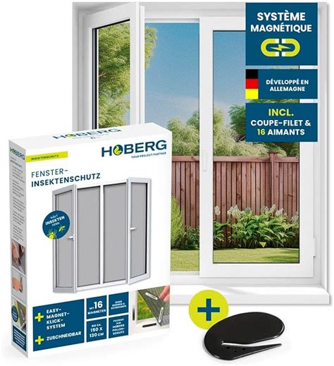 Hoberg Moustiquaire De Fen Tre Avec Fixation Magn Tique Innovante