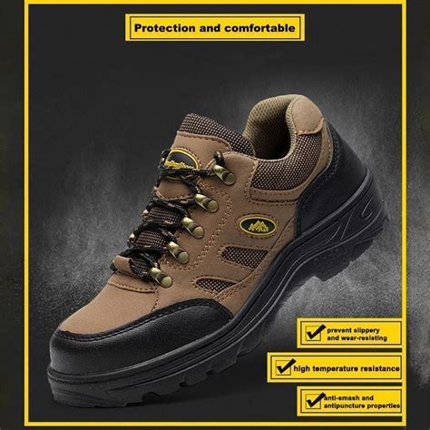 Anti Smash Anti Puncture Labor Protection Shoes