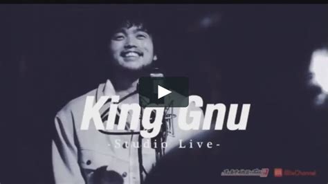 King Gnu STUDIO LIVE Acoustic ver. King Gnu are Daiki Tsuneta,（Gt.Vo ...