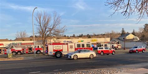 Firefighters Respond To Shopping Center Fire In Southern Colorado Springs