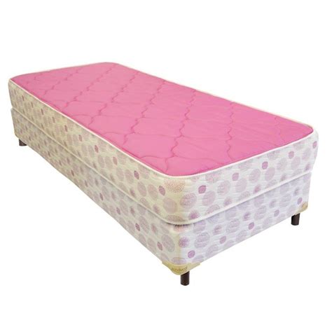 Colch N Y Sommier De Plaza Inducol Jubilo Fucsia X Cm