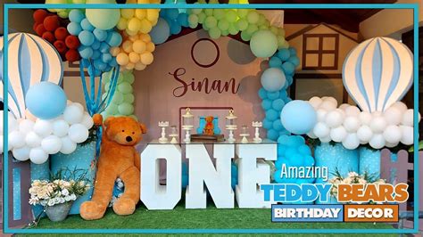 Teddy Bear Theme Birthday Decor Ideas Diy Teddy Bear Party Decor