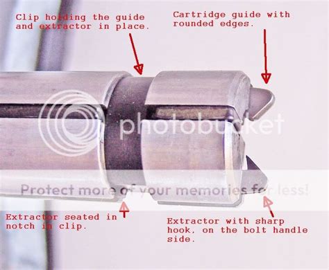 Savage Mark Ii Bolt Face Extractor And Guide Placement Photo By Bobnrobn Photobucket