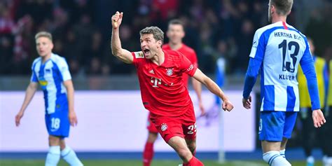 Thomas Müller ebnet Weg für Sieg in Berlin FC Bayern